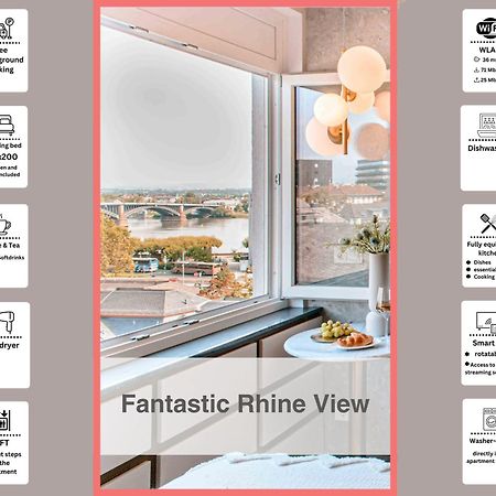 Hidden Treasure Business Apartment Mainz - Fantastic Rhine View In Center Of Mainz Old Town Kültér fotó