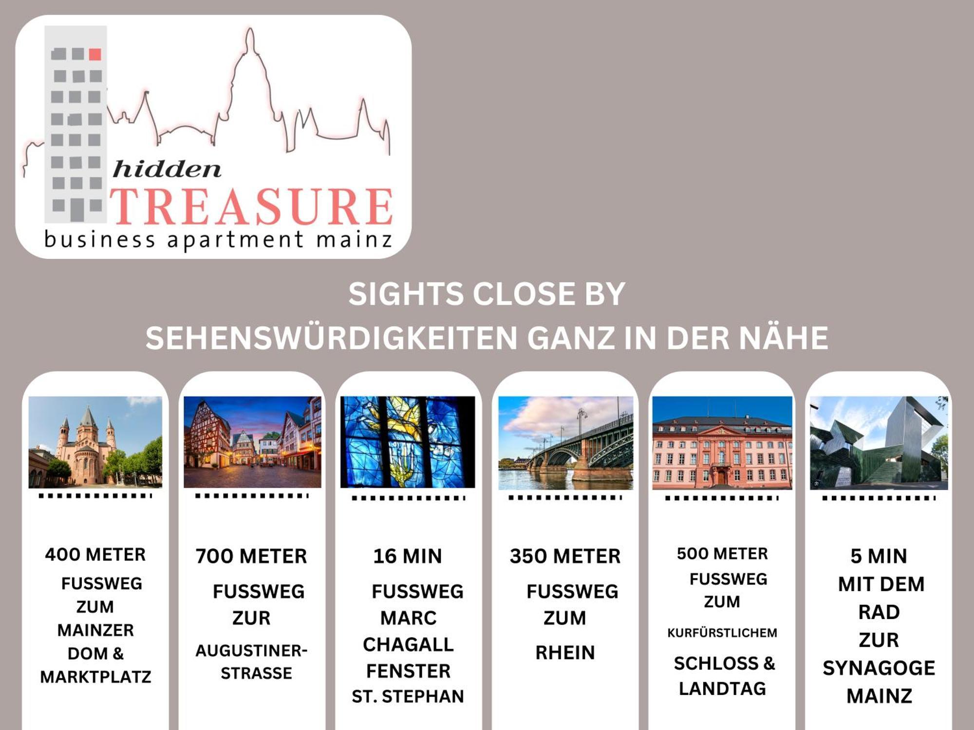 Hidden Treasure Business Apartment Mainz - Fantastic Rhine View In Center Of Mainz Old Town Kültér fotó